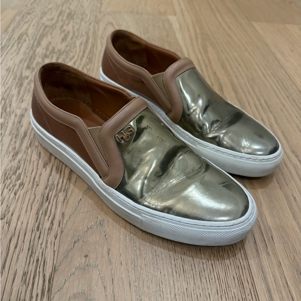 Givenchy Metallic Slip-On Sneakers